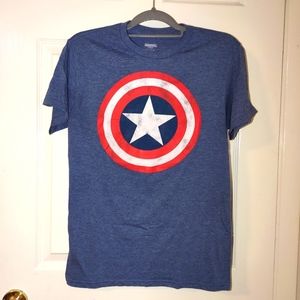 Marvel Captain America Tshirt Size Small